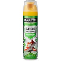 Аерозоль дезодорант для взуття BARTON Fresh безбарвний, 150 мл